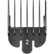 Wahl Professional No 2 Grade Comb Attachment 6mm Black Online Hot Sale