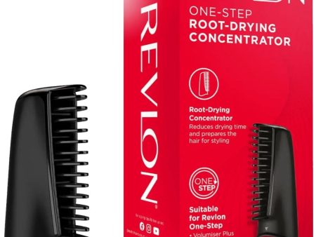 Revlon Pro Collection One-Step Root-Drying Concentrator Head Attachment Black Hot on Sale