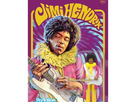 Super7 - Jimi Hendrix - Reverse Album Colors Cheap