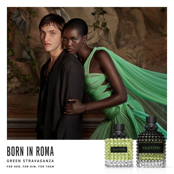 Valentino Born In Roma Green Stravaganza Donna Eau De Parfum 100ml Online now