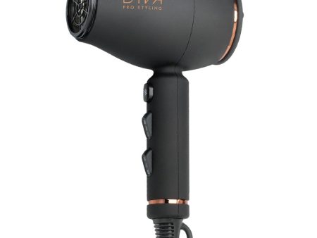 Diva Pro Intenso 4000 Compact Hair Dryer Black For Cheap