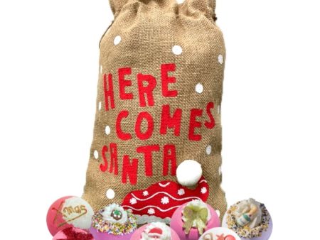 Bomb Cosmetics Here Comes Santa Santa Sack Sale