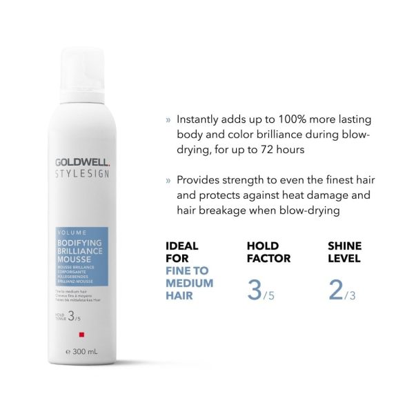 Goldwell Style Sign Volume Bodifying Control Mousse 300ml Supply