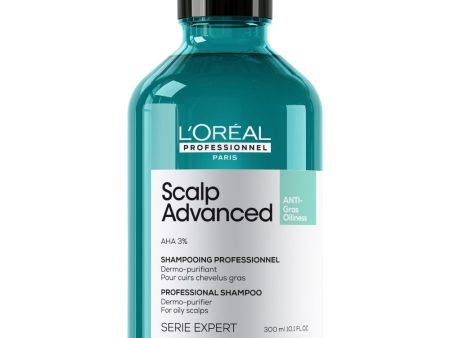 L Oreal Professionnel Serie Expert Scalp Advanced Anti-Oiliness Dermo-Purifier Shampoo 300ml Online