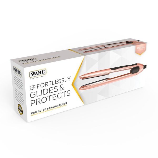 Wahl Professional Pro Glide Hair Straightener Rose Gold Fashion