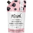 Miniml Eco-Friendly Body Wash & Bubble Bath Pink Grapefruit + Aloe Vera 1000ml Pouch For Discount