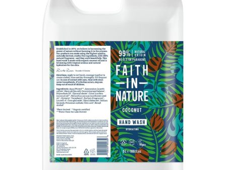 Faith In Nature Coconut Hand Wash 5000ml Sale