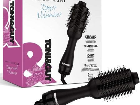 Toni & Guy Brush & Shine 2 In 1 Dryer Volumiser Discount