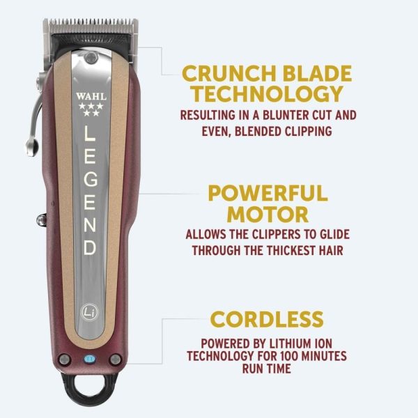 Wahl Professional Cordless Legend Hair Clipper Cheap