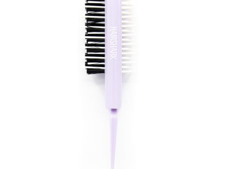 Hairshark 3 in 1 Retractable Backcombing Brush Lilac Supply