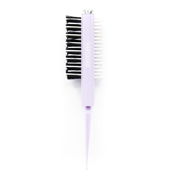 Hairshark 3 in 1 Retractable Backcombing Brush Lilac Supply