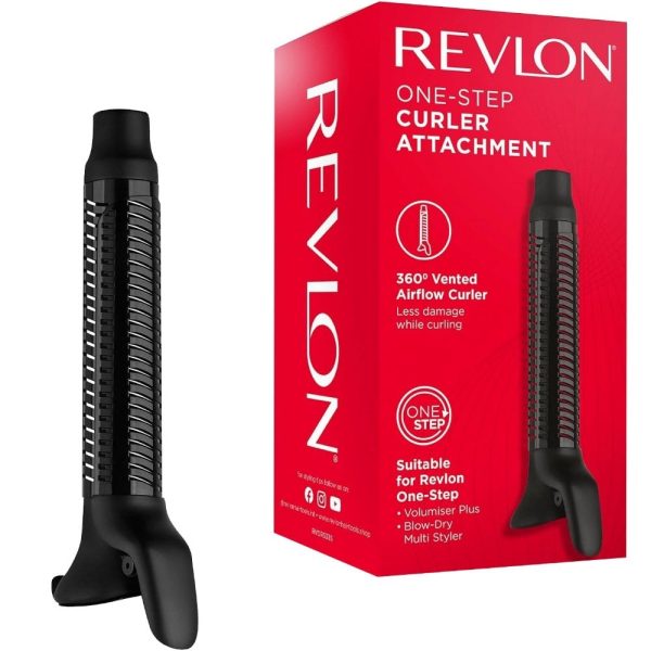 Revlon Pro Collection One-Step 360 Vented Airflow Curler Head Attachment Black For Discount