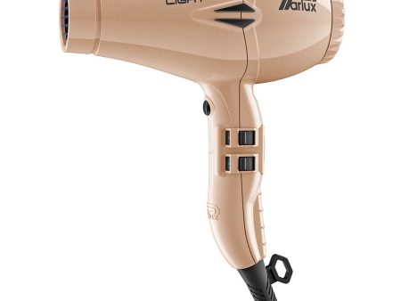 Parlux Advance Light Ionic Ceramic Hair Dryer Light Gold Supply