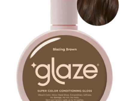 Glaze Super Gloss Blazing Brown 190ml on Sale