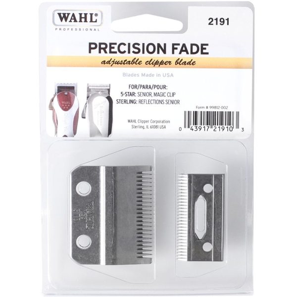 Wahl Professional Senior & Magic Corded Clipper 2 Hole Blade Set Online now