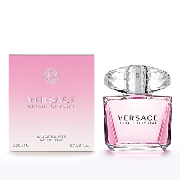 Versace Bright Crystal Eau De Toilette 200ml Online now