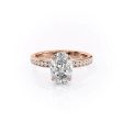 The Marilyn Set With A 1.5 Carat Oval Moissanite For Discount