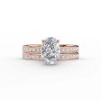 The Marilyn Set With A 1.5 Carat Oval Moissanite For Discount